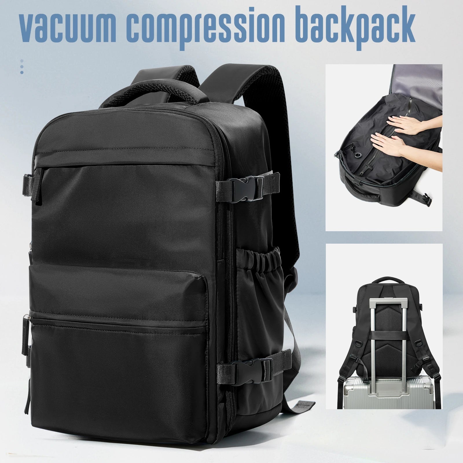 SneakProduction™ Vacuum Travel Backpack
