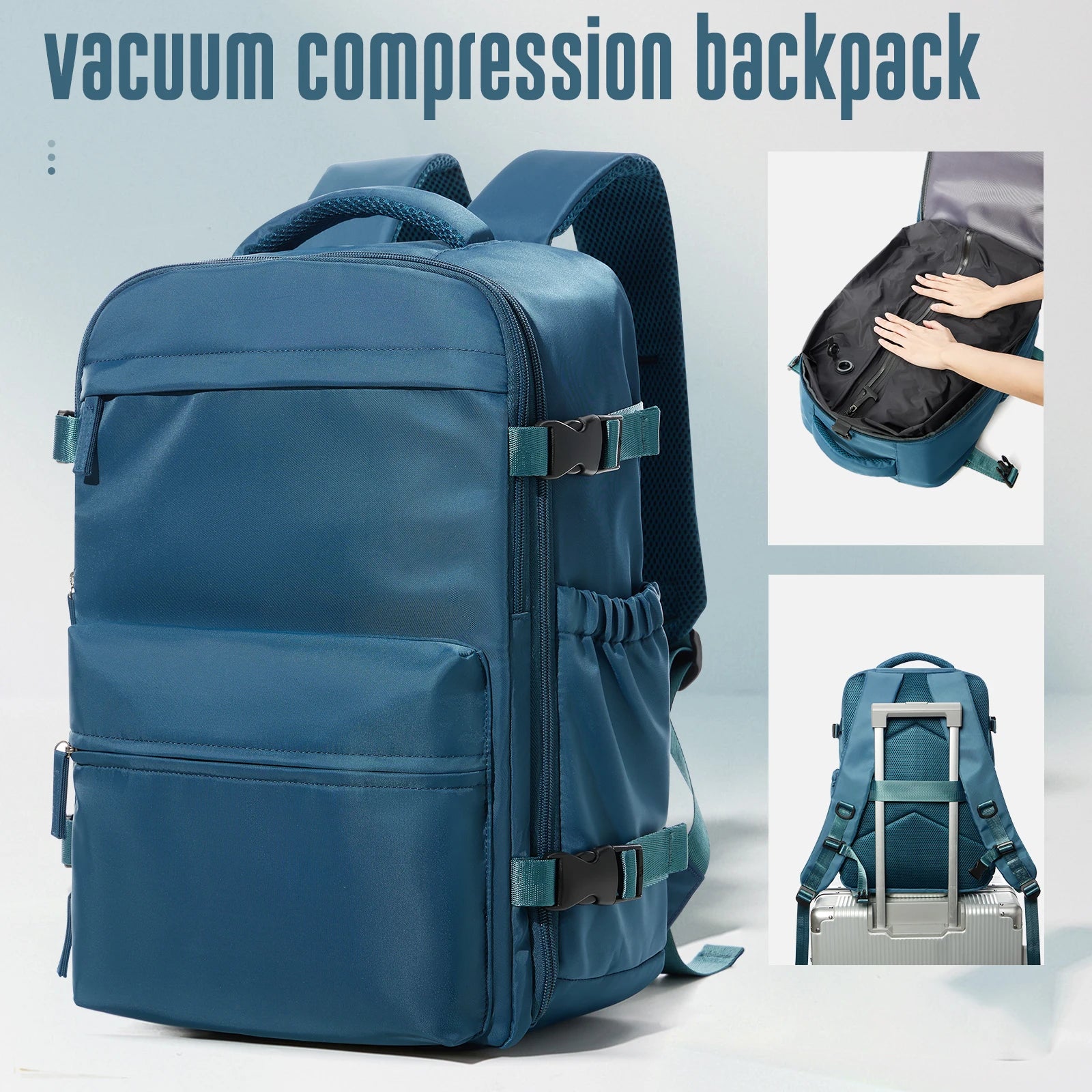 SneakProduction™ Vacuum Travel Backpack