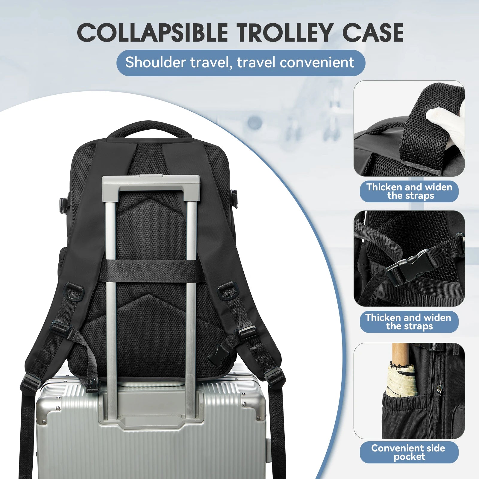 SneakProduction™ Vacuum Travel Backpack